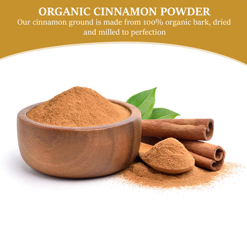 Organic Cinnamon Ground 5 LB ( 2.26 KG)