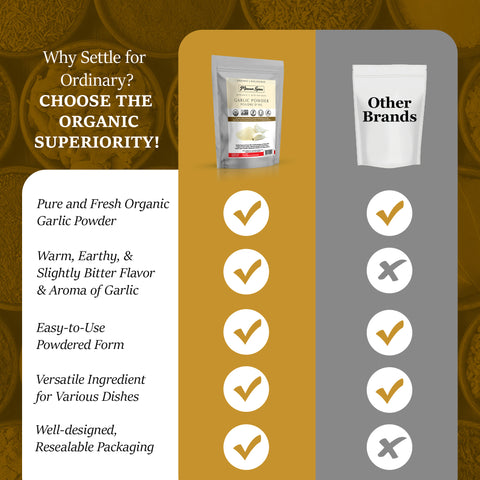 Organic Garlic Powder 1Lb (453 grams)