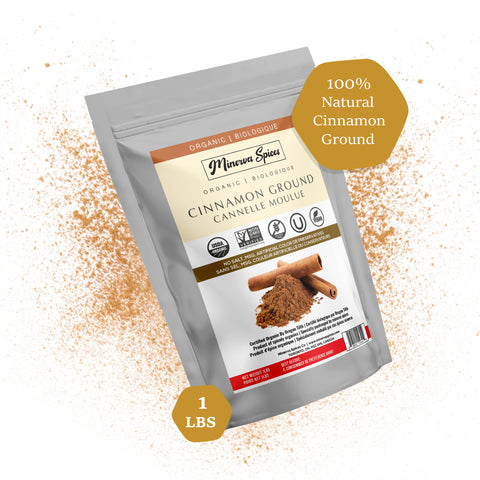 Organic Cinnamon Ground 1 Lb (453 grams)