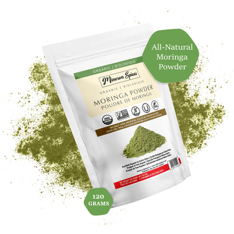 Organic Moringa Powder 4 Oz (120 grams)