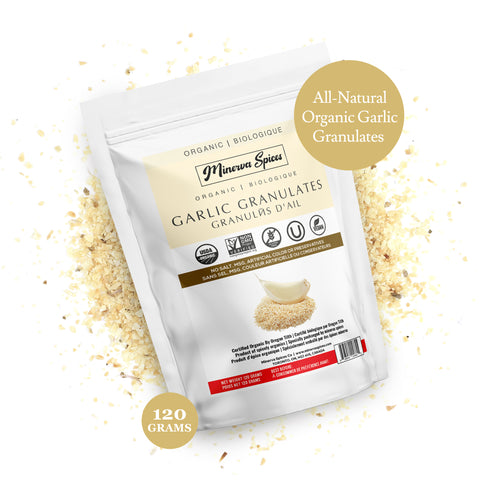 Organic Garlic Granulates 4 Oz (120 grams)