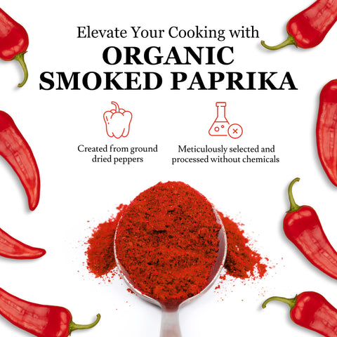 Organic Paprika Smoked Ground 25 Lb Pack