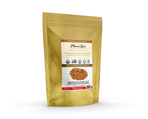 Organic Cinnamon Ceylon Ground 5 LB Pack - Minervaspices