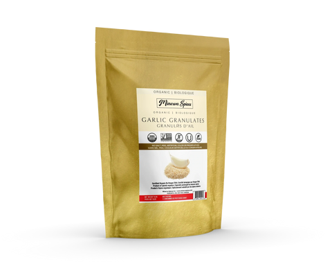 Organic Garlic Granulates 5 Lb Pack - Minervaspices
