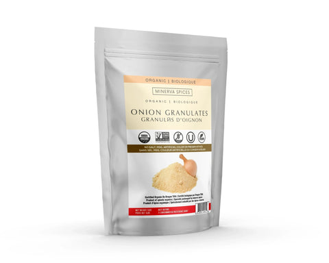Organic Onion Granulates 1Lb (453 grams) - Minervaspices