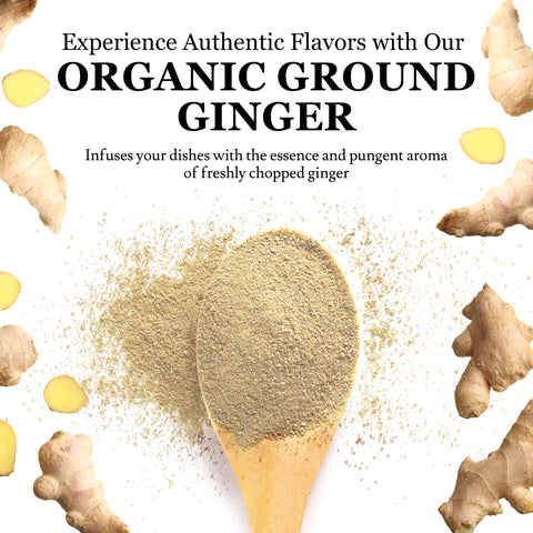Organic Ginger ground 1 Lb (453 grams)
