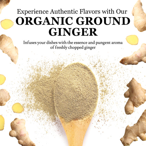 Organic Ginger ground 4 Oz (120 grams)