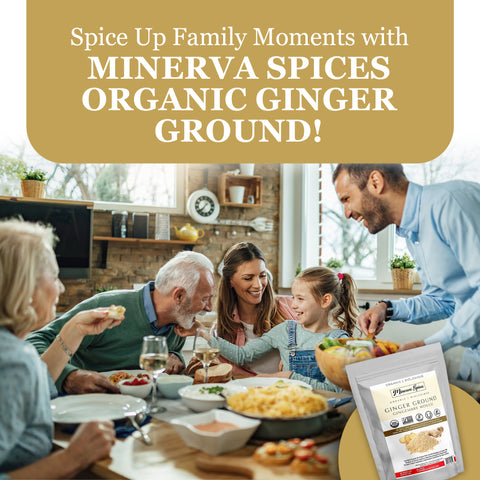 Organic Ginger ground 4 Oz (120 grams)