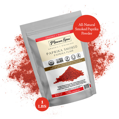 Organic Paprika Smoked 1 lb (453 grams)