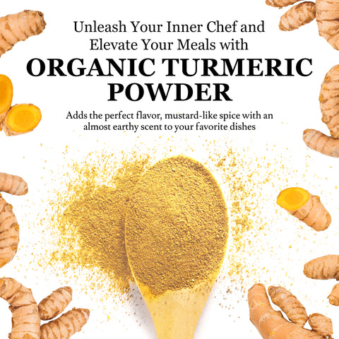Organic Turmeric Ground 4 Oz (120 grams)