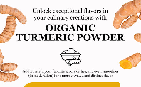 Organic Turmeric Powder 10 LB Pack