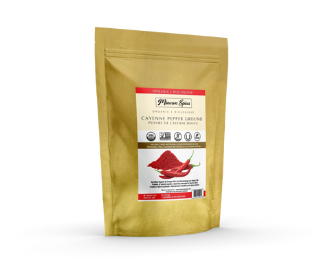 Organic Cayenne Pepper Ground 5 LB Pack - Minervaspices