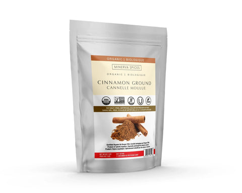 Organic Cinnamon Ground 1 Lb (453 grams) - Minervaspices