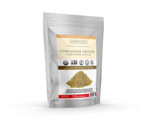 Organic Coriander Ground 1 Lb (453 grams) - Minervaspices