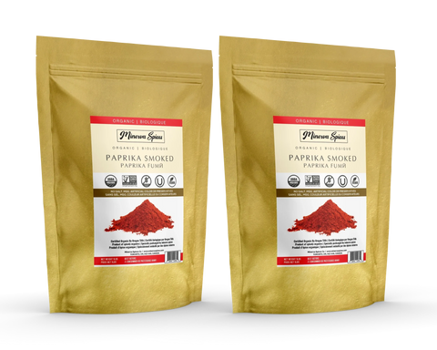 Organic Paprika Smoked Ground 10 Lb Pack - Minervaspices